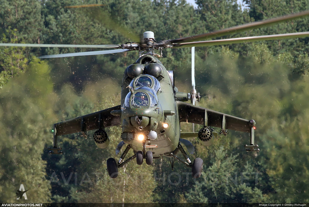 Ми-24В - Армейская авиация Польши