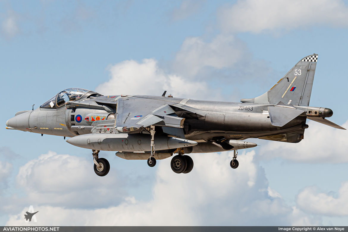 Harrier GR7 - ВВС Великобритании